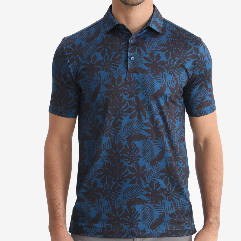 Mens Quick Dry Golf Polo Shirt