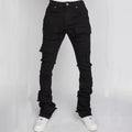 Straight-fit stretch Denim Pants