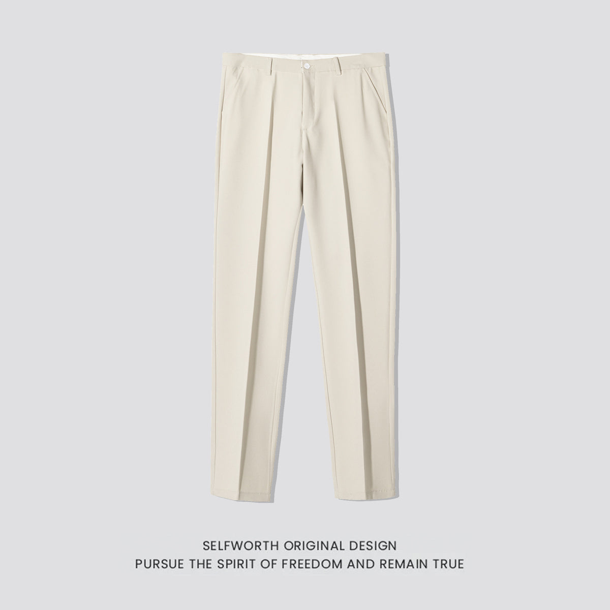 Slim-Fit Suit Pants