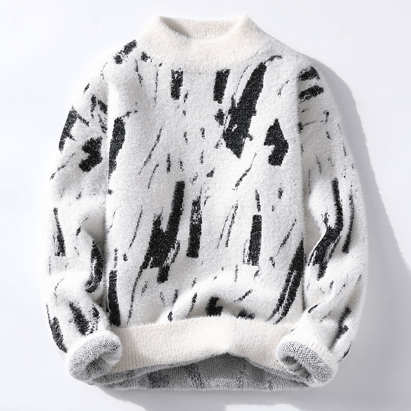 Graffiti Knit Sweater