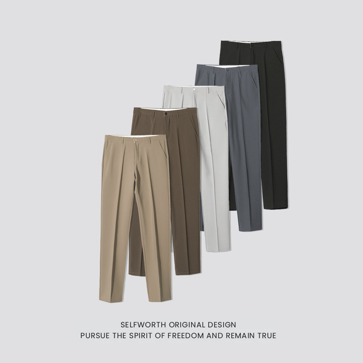 Slim-Fit Suit Pants