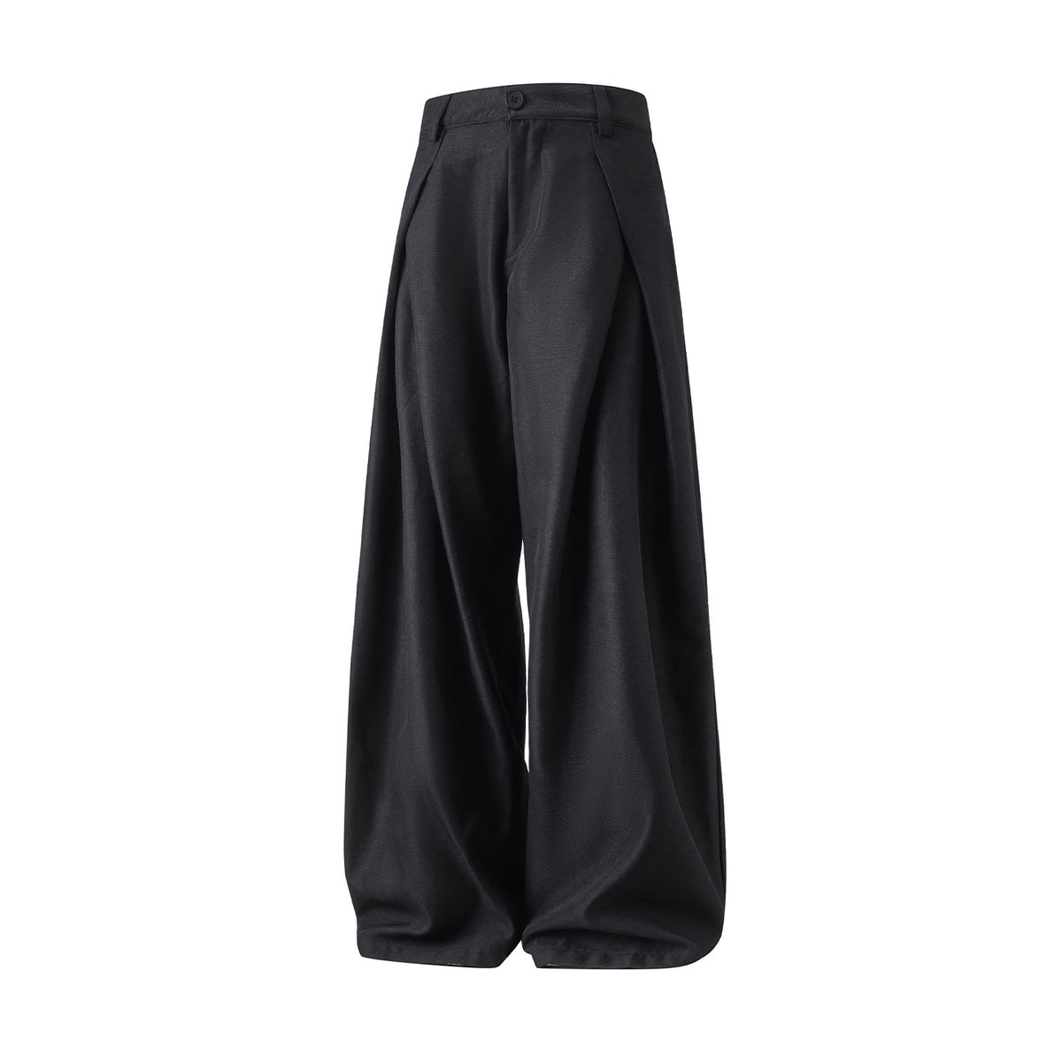 Cross Pleated Casual Men's Trousers | PolarNut