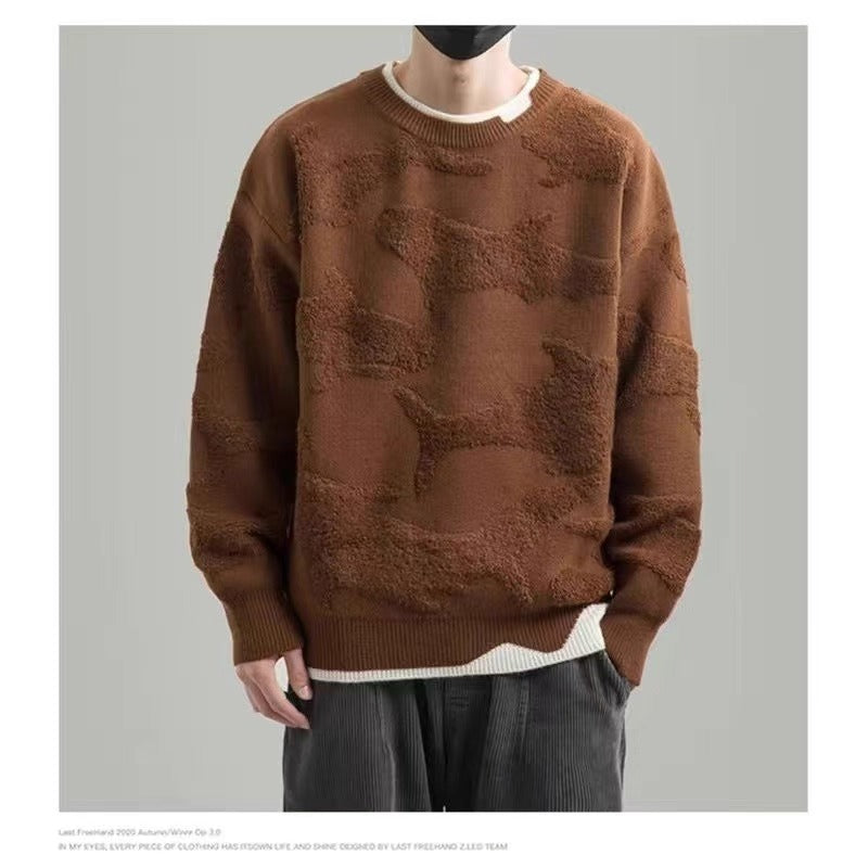 Jacquard Knitted Sweater