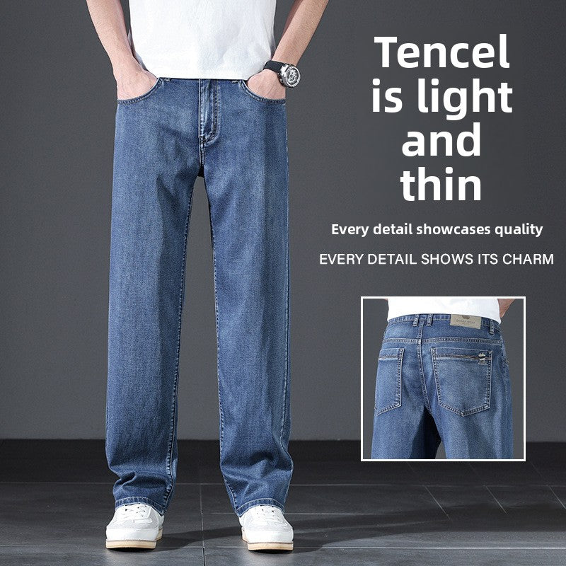Mens Ice Silk Stretch Jeans | Jeans | PolarNut