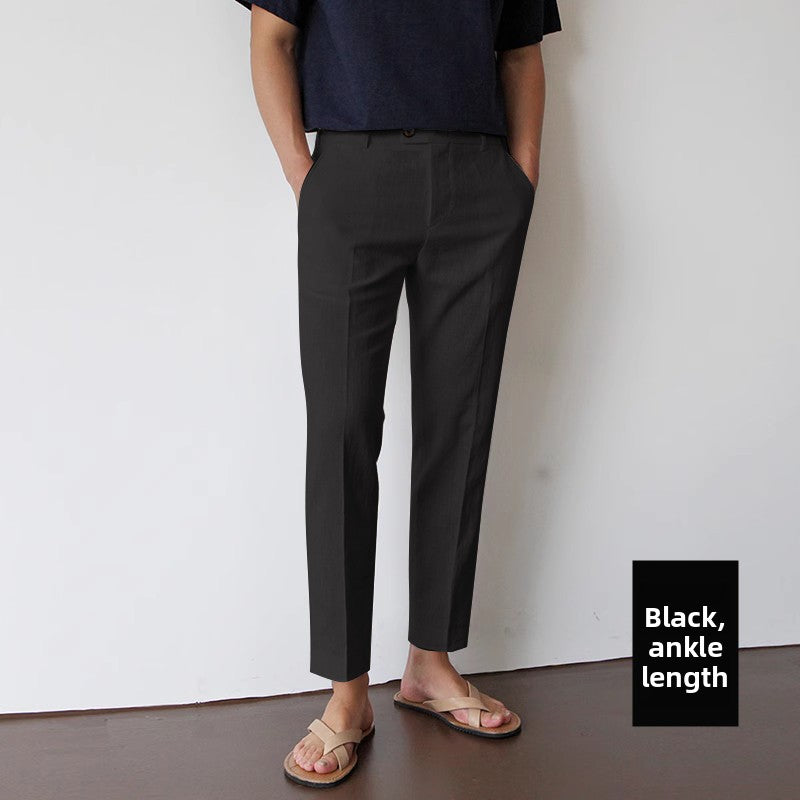 Linen Cotton Casual Pants