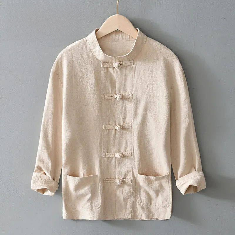 Linen Tang Suit Shirt