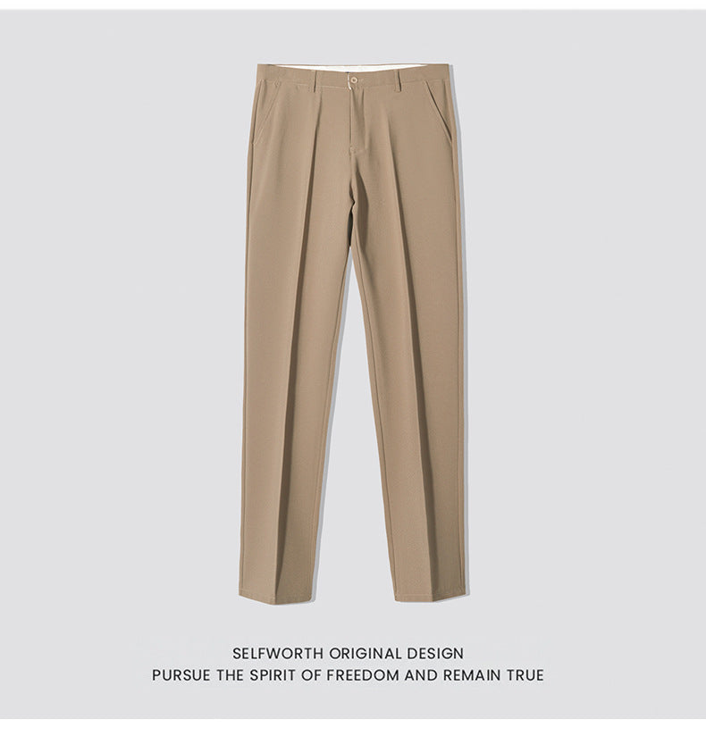 Slim-Fit Suit Pants