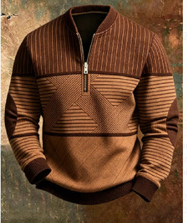 Half Zip Pullover Sweatshirt