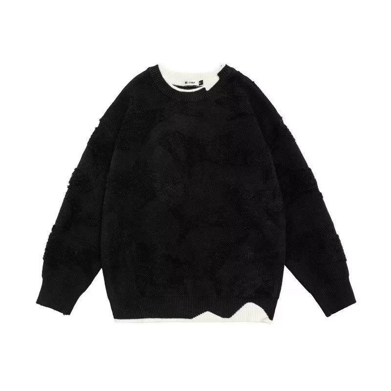 Jacquard Knitted Sweater