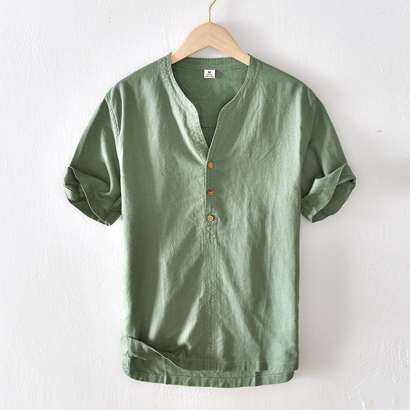 Cotton Linen Shirt