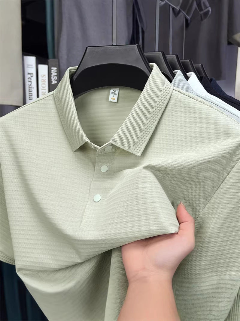 Men's Ice Silk Breathable Polo Shirt | PolarNut