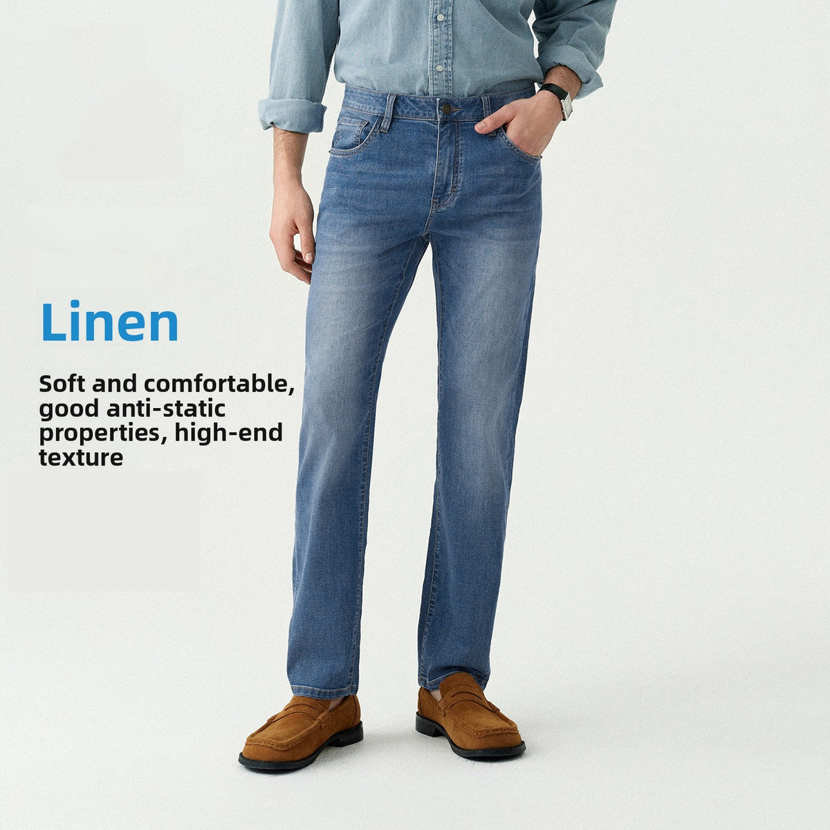 Men's Denim Trousers | PolarNut
